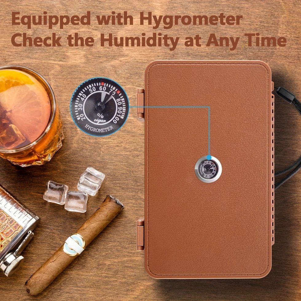 Double Layer Travel Humidor