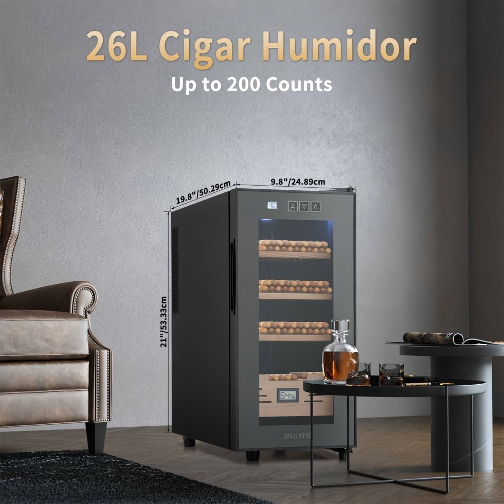 26l Small Cigar Humidor Cabinet