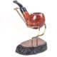 Briar Wood Free Standing Tobacco Pipe