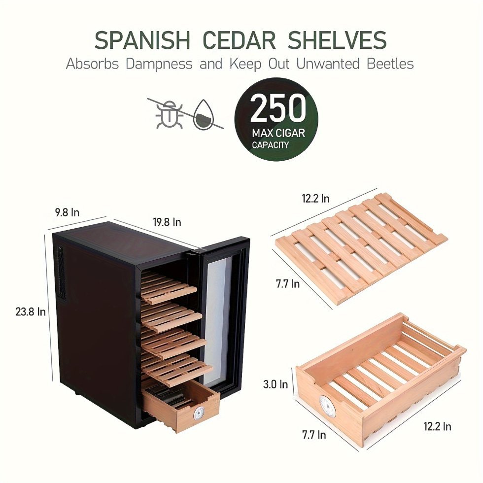 26l Small Cigar Humidor Cabinet