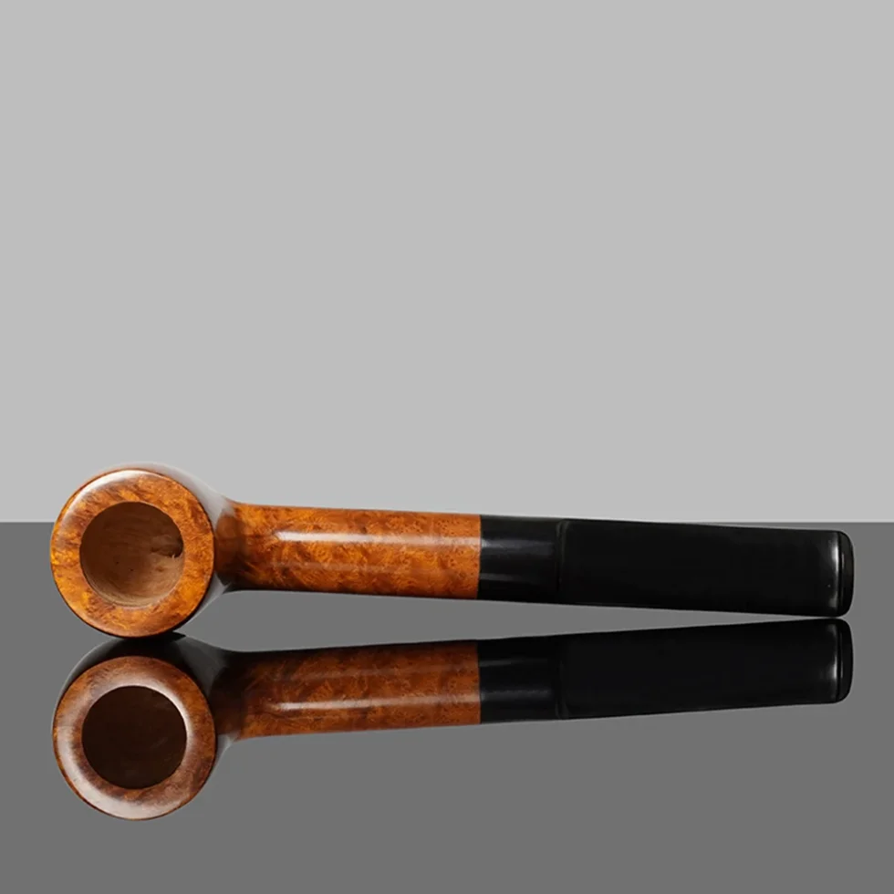 Straight Stem Billiard Tobacco Pipe