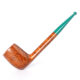 British Handmade Billiard Pipe With A Cumberland Stem