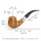 Bent Sherlock Holmes Tobacco Pipe