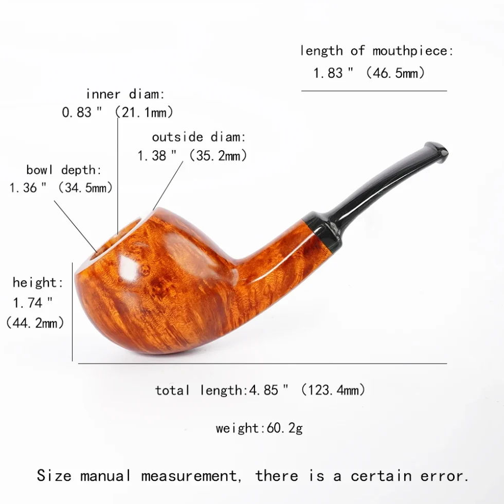 apple shape Warm Snuff Pipe