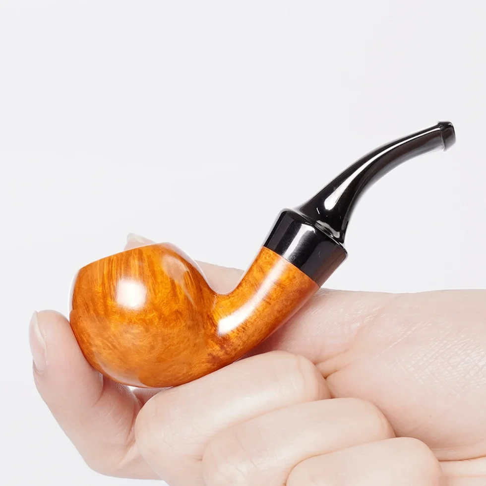 Mini Briar Wood Tobacco Pipe