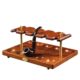 Classic Wooden Pipe Stand