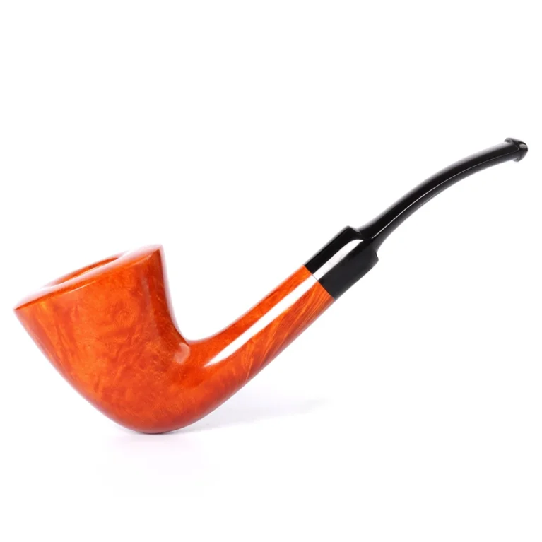 Handcrafted British-Style Calabash Pipe