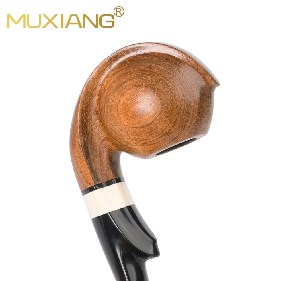 Hand-Carved Rosewood Tobacco Pipe