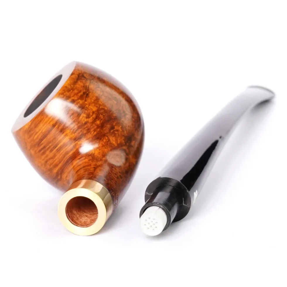 Briar Wood Gandalf's Pipe with Long Stem