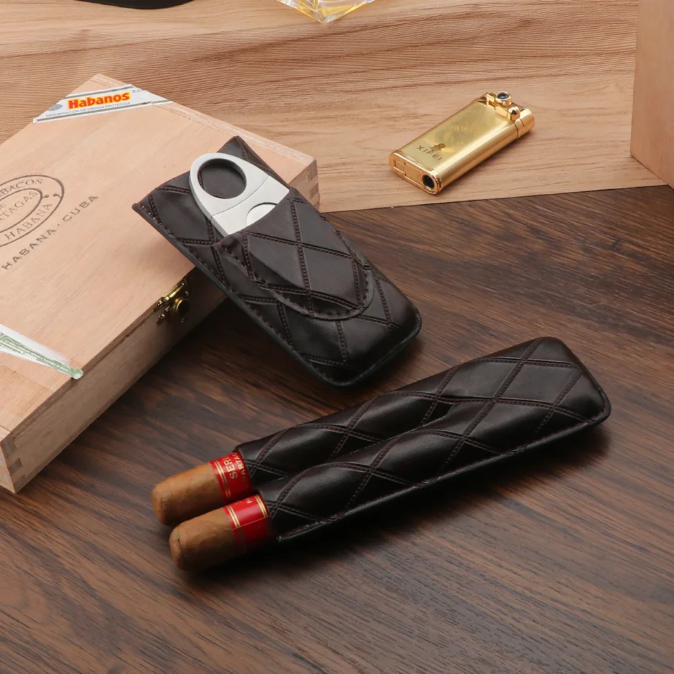 Portable Cigar Case For Golf Trips