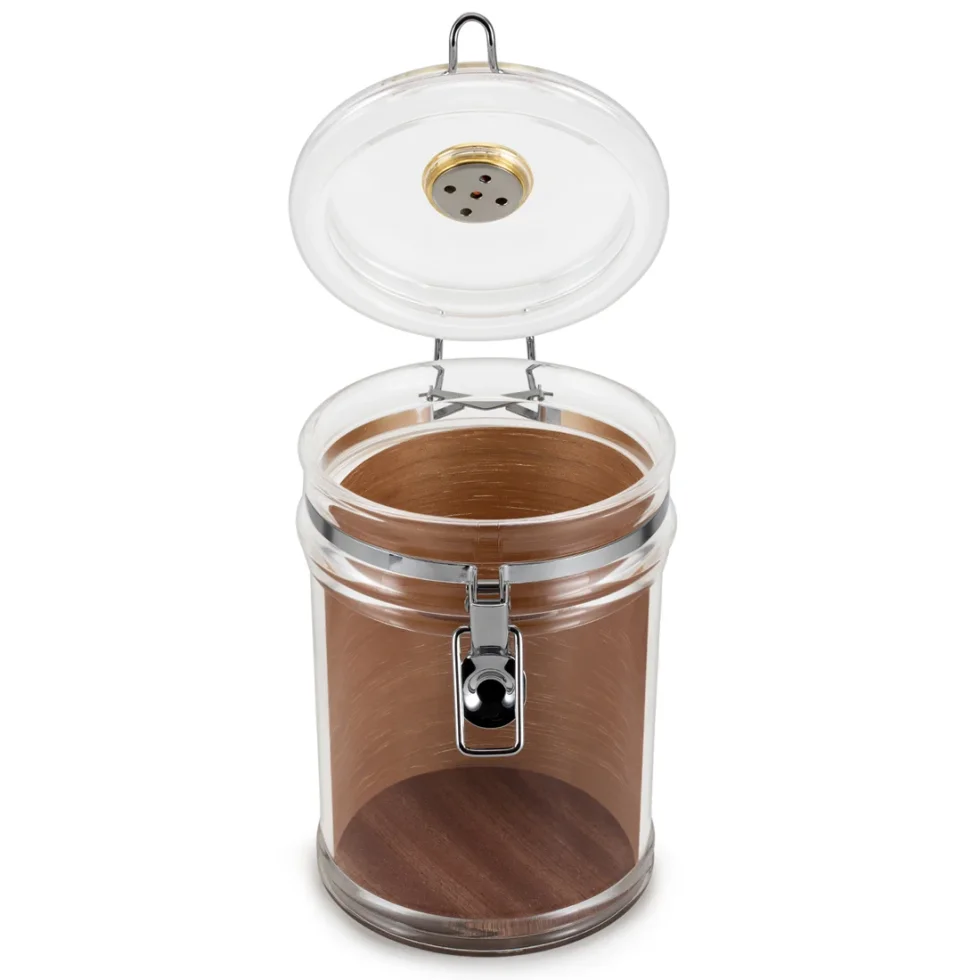 Clear Acrylic Humidor Jar