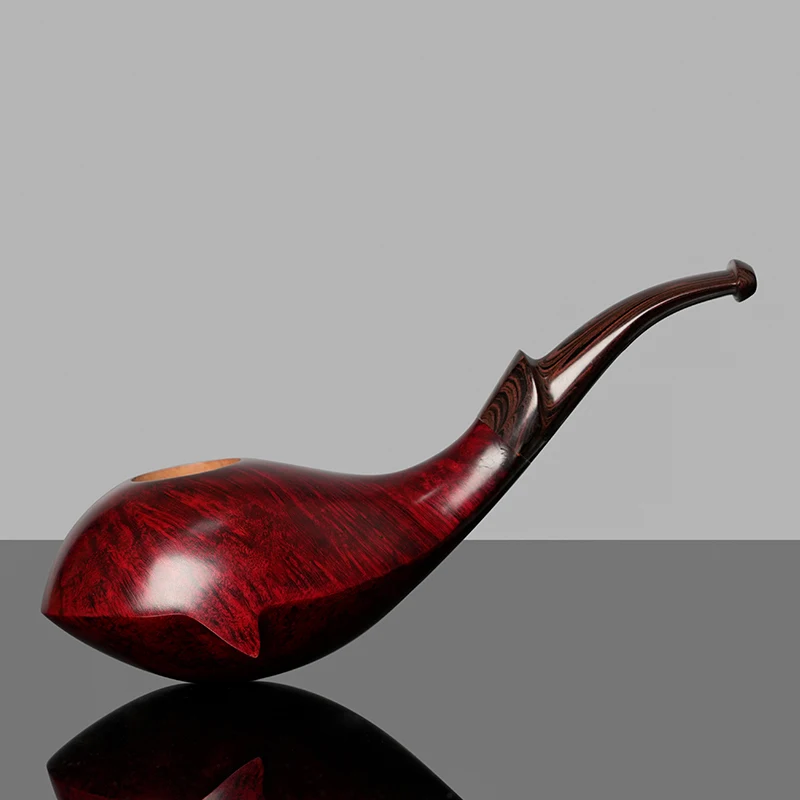 Hand-Carved Whale Tobacco Pipe