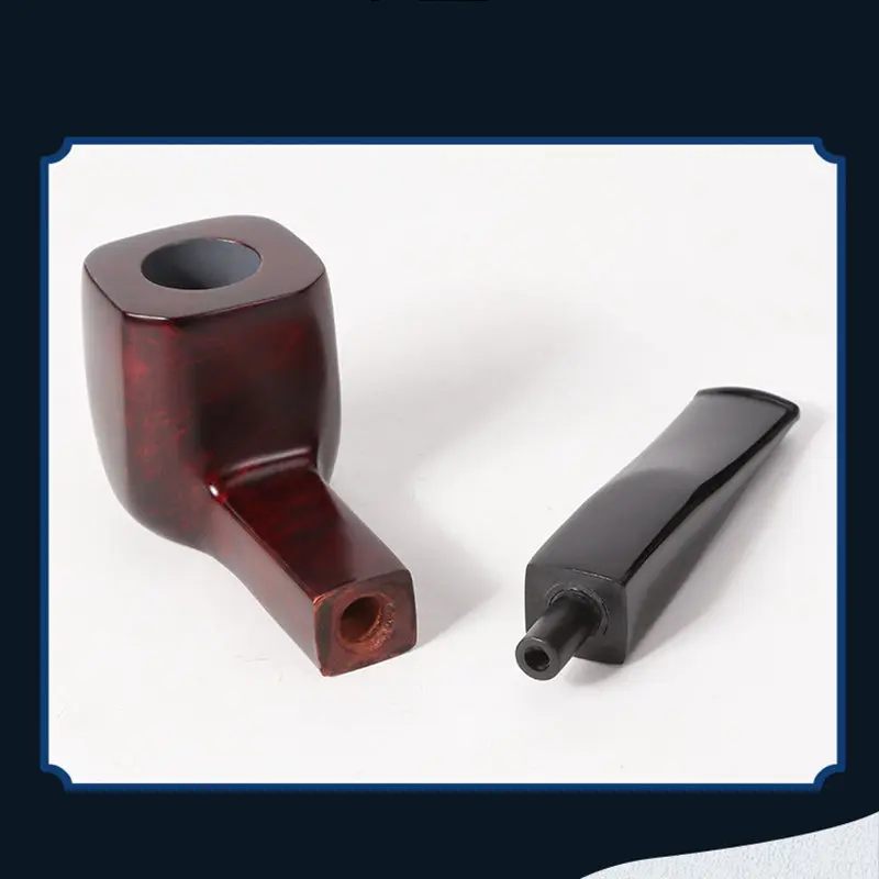 straight wooden pipe