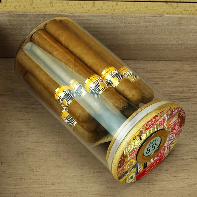 cigar jar humidor 15 cigar capacity