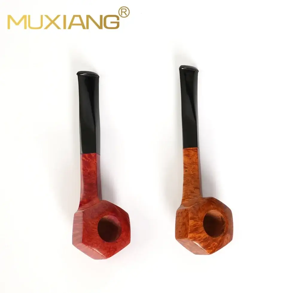 straight stem tobacco pipe