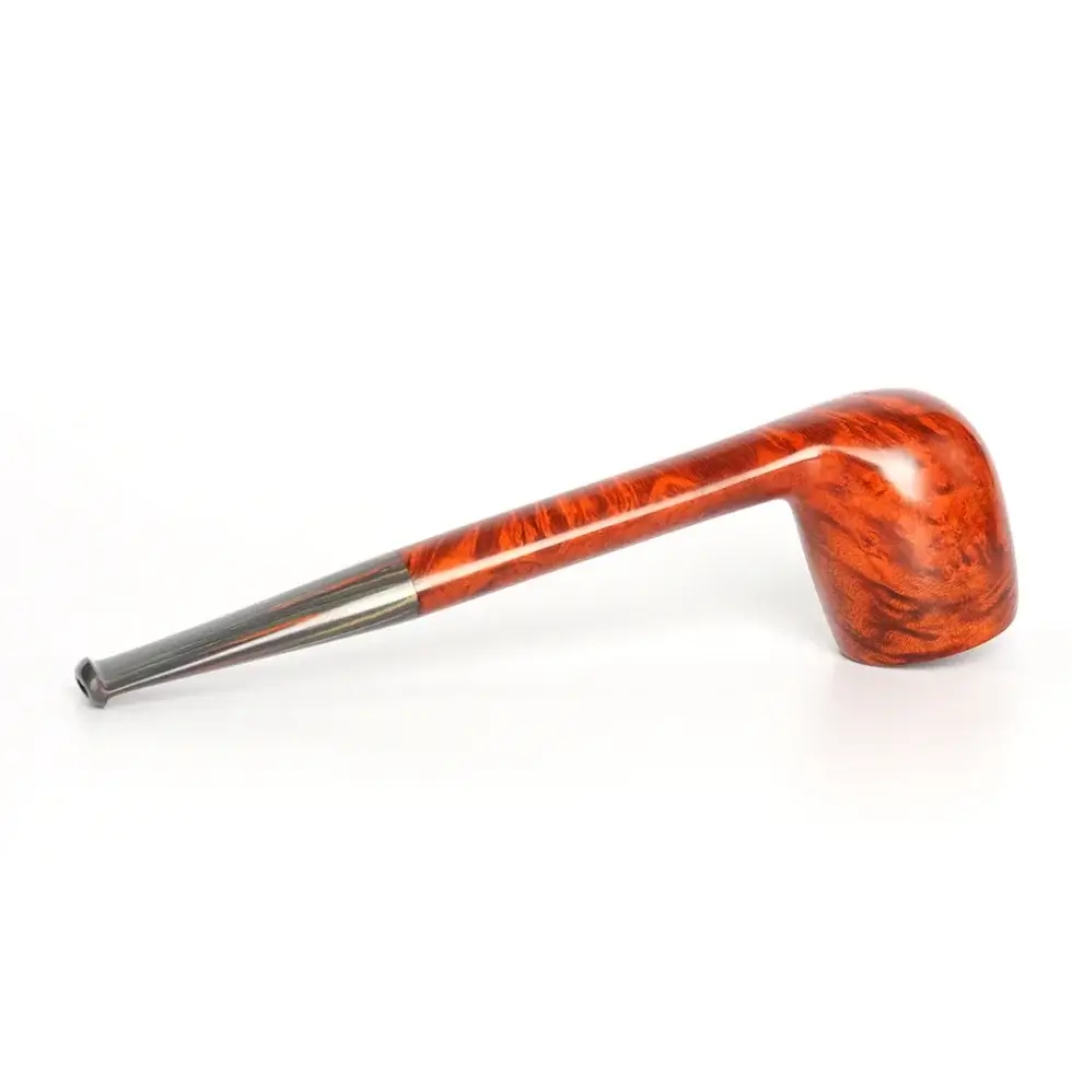 Handcrafted Long Stem Billiard Smoking Pipe