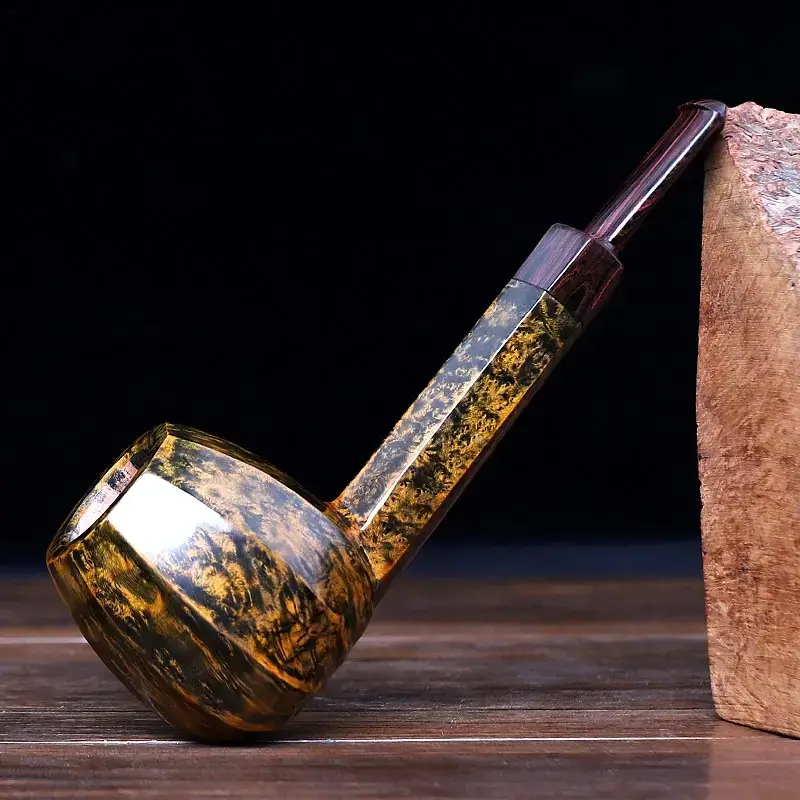 Handmade Briar Wood Smoker's Pipe