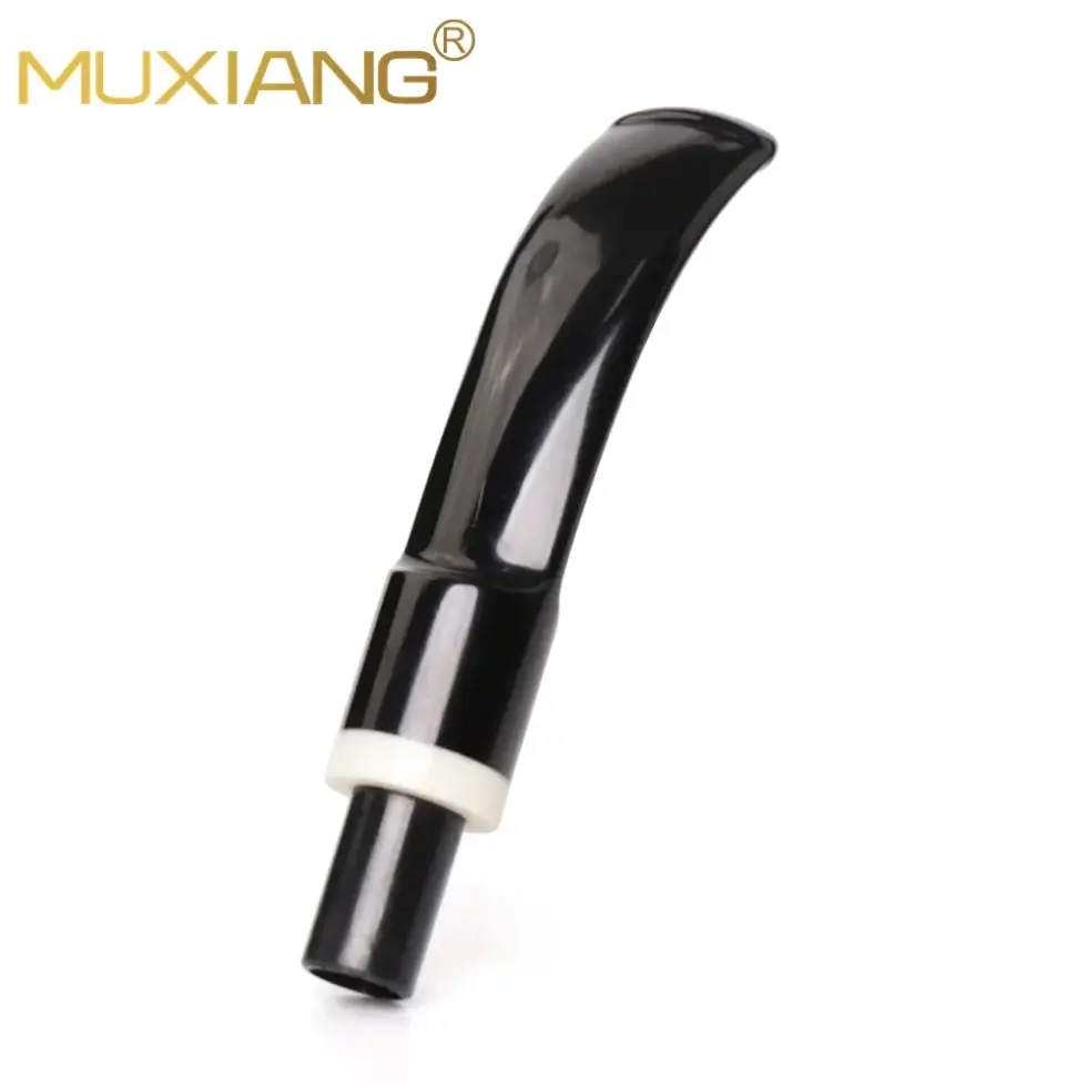 Acrylic Curved Mouthpiece For Tobacco Pipe