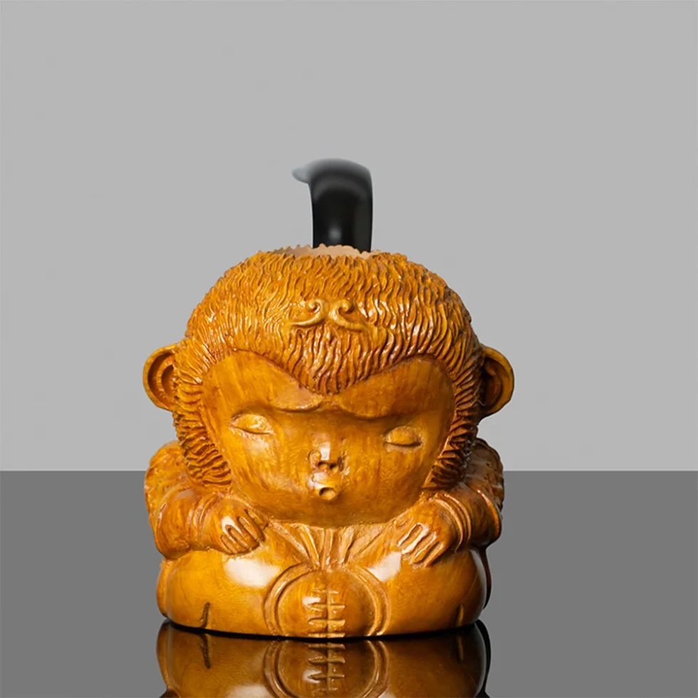 Monkey Smoking Pipe