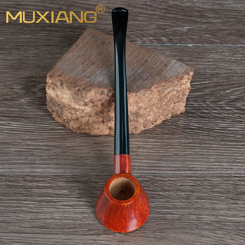 classic volcanic long handled tobacco pipe