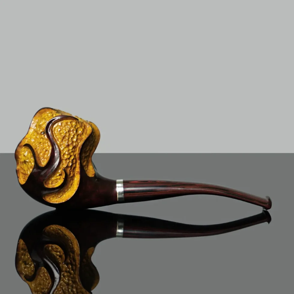 hand carved briar pipes