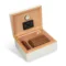 Wood Cigar Humidor With Hygrometer Humidifier