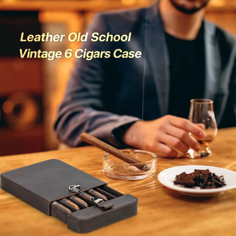 Cigar Case Humidor Box