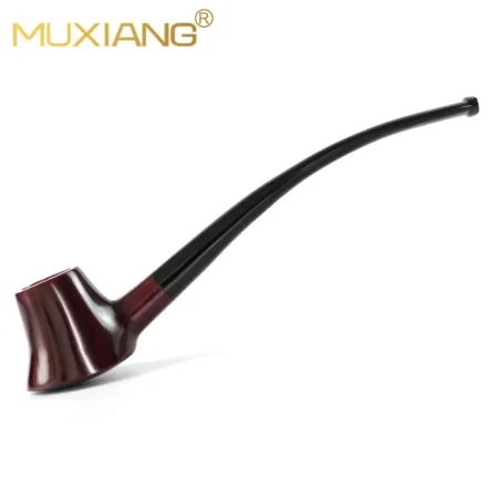 Classic Volcanic Long Handled Tobacco Pipe