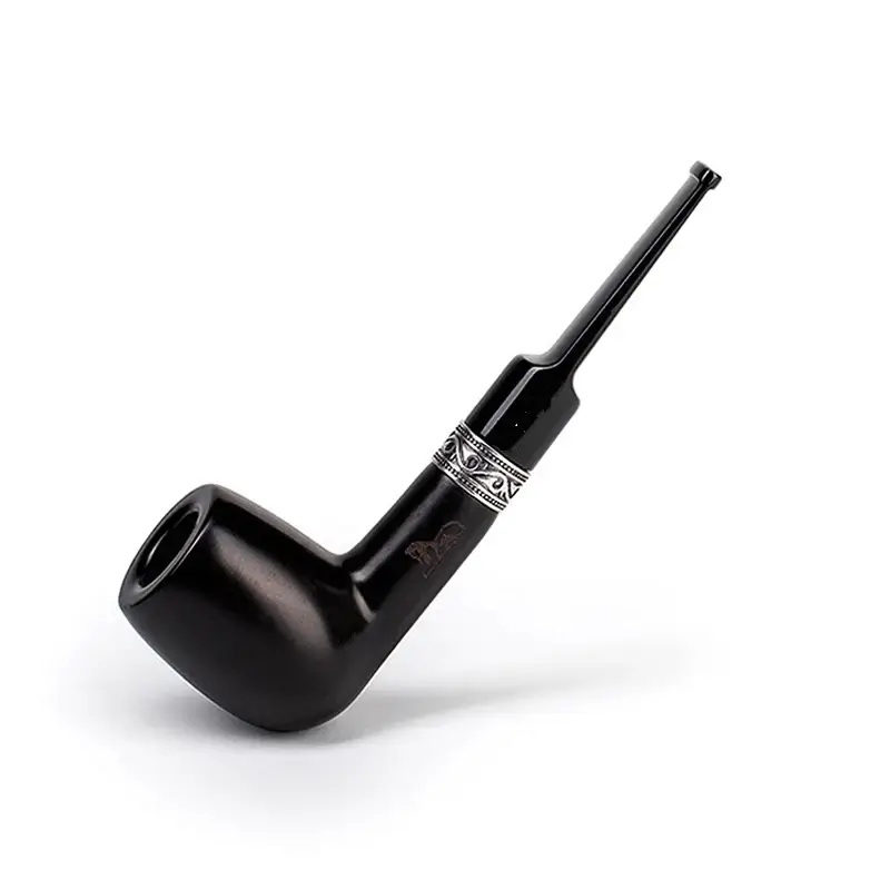 Men Ebony Wood Pipe