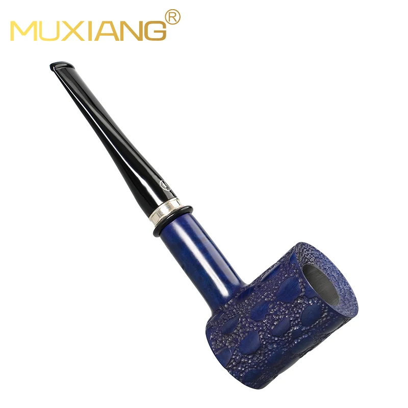 Briar Blue Hammer pipe