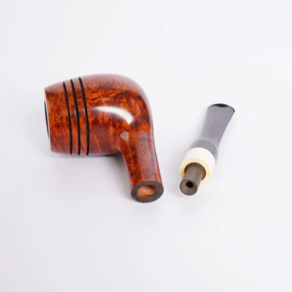 Vintage Straight Stem Bulldog Tobacco Pipe