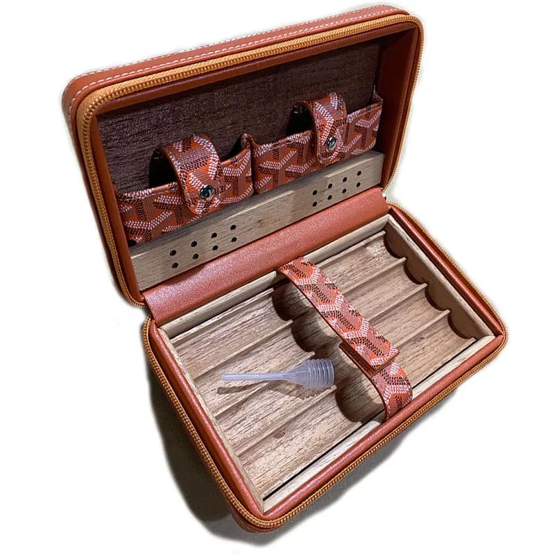 Luxury Travel Cigar Humidor Box