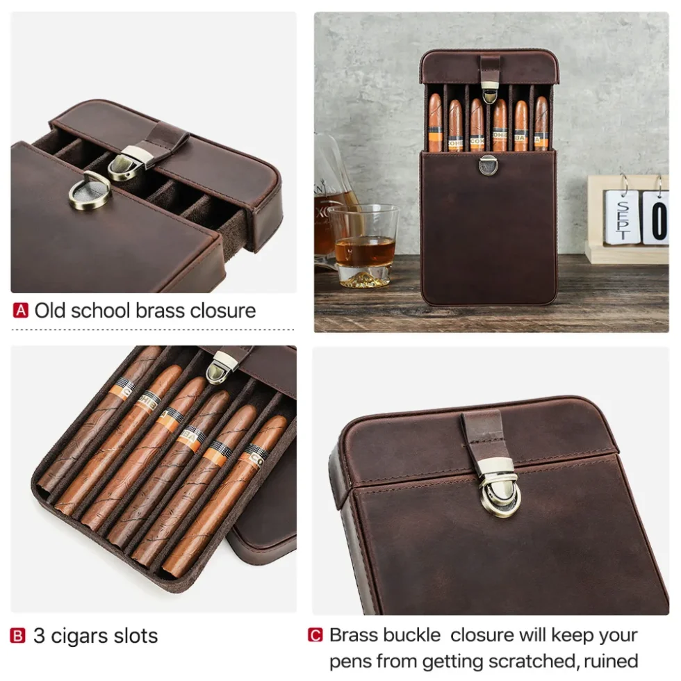 Cigar Case Humidor Box