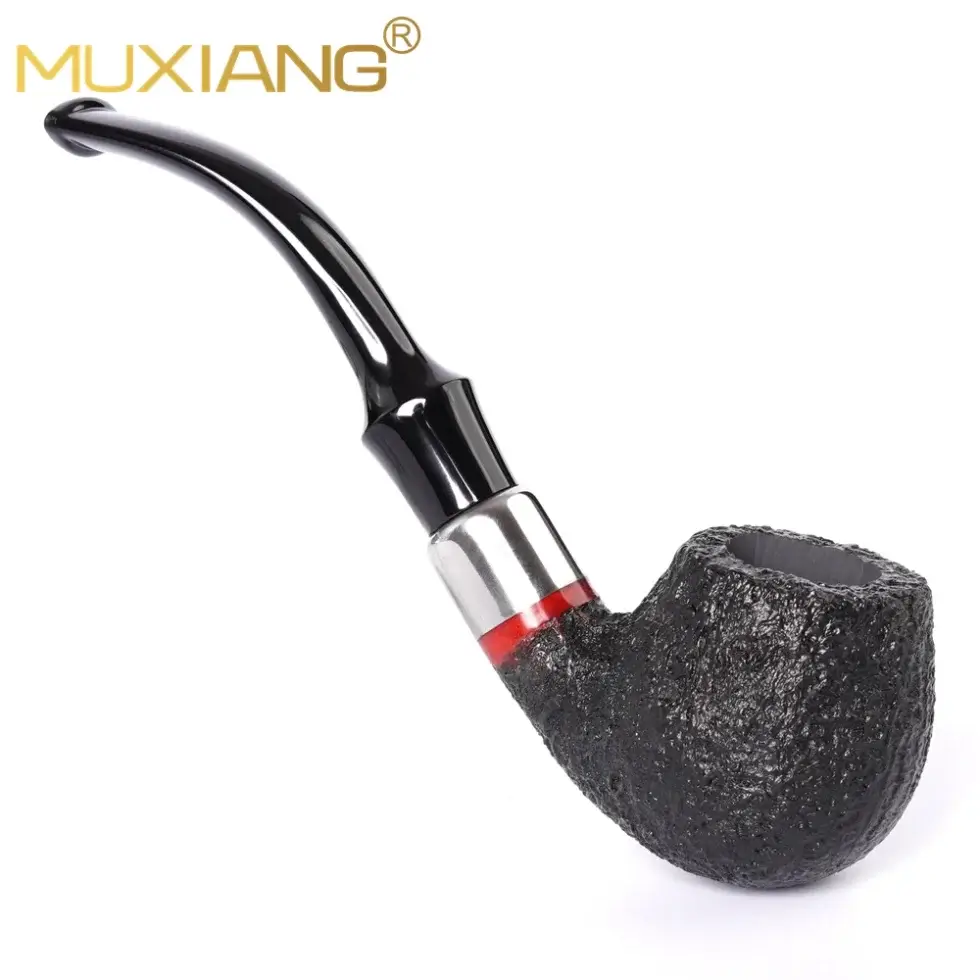 Italian Style Sandblasted Tobacco Pipes