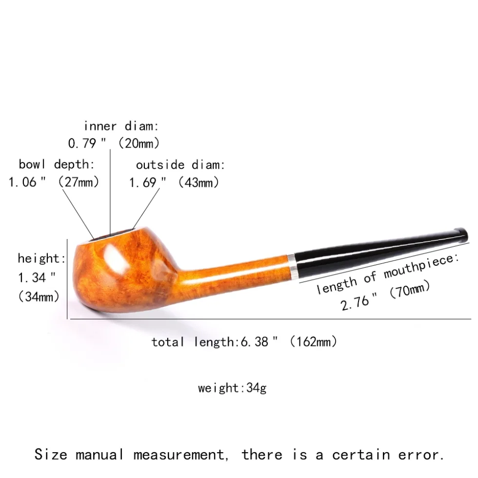 High-end handmade English pipe