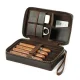 Leather Cigar Box Handbag