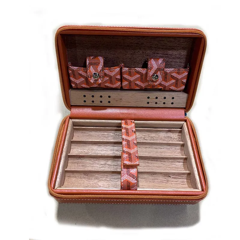 Cigar Humidor Box Set