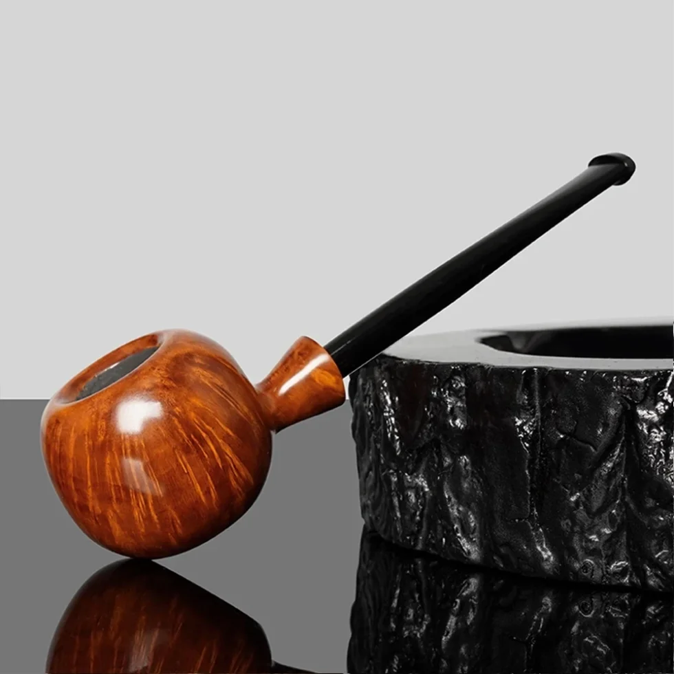 High-end Apple Wood Smoking Pipe