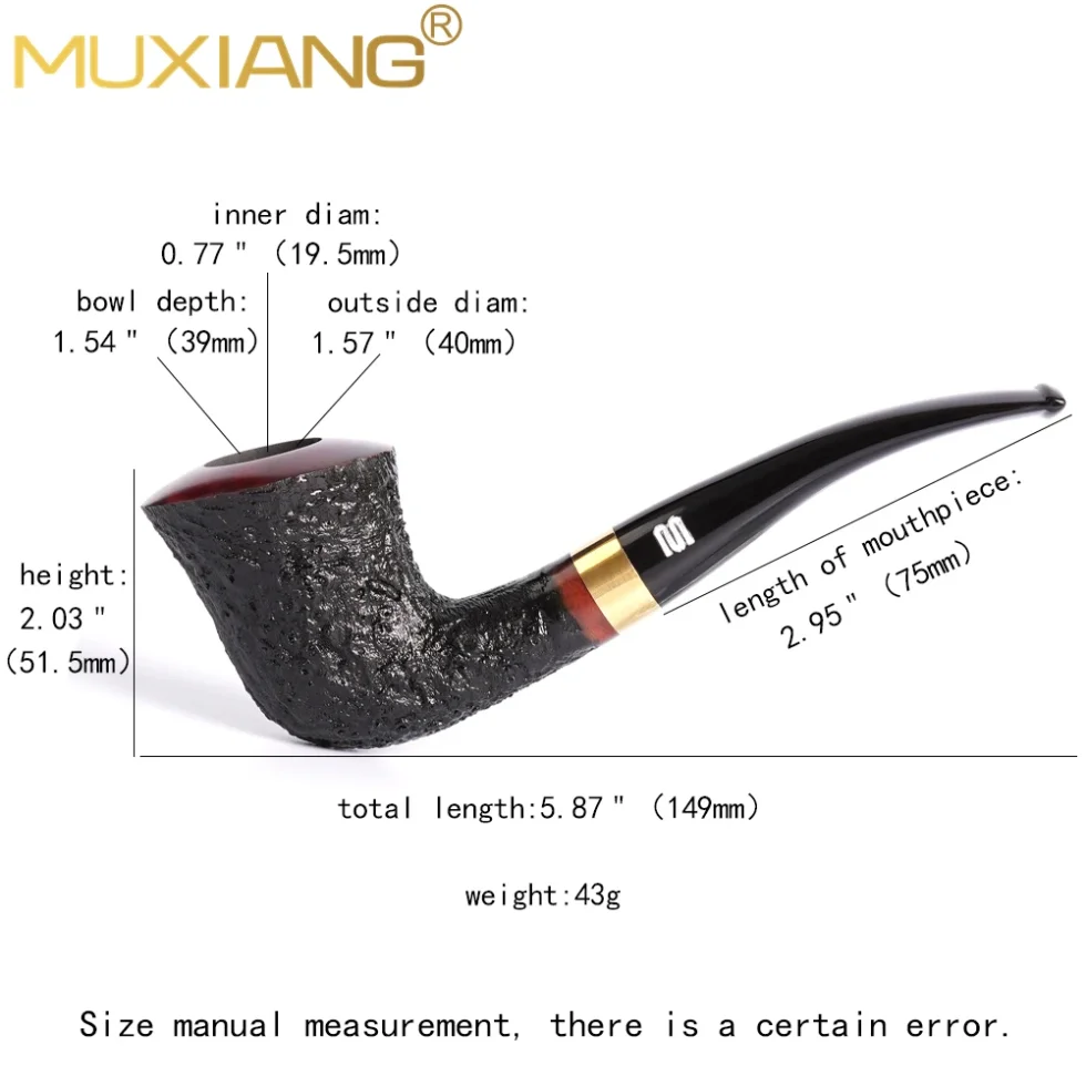 Bent Zulu Pipe Suitable For Beginners