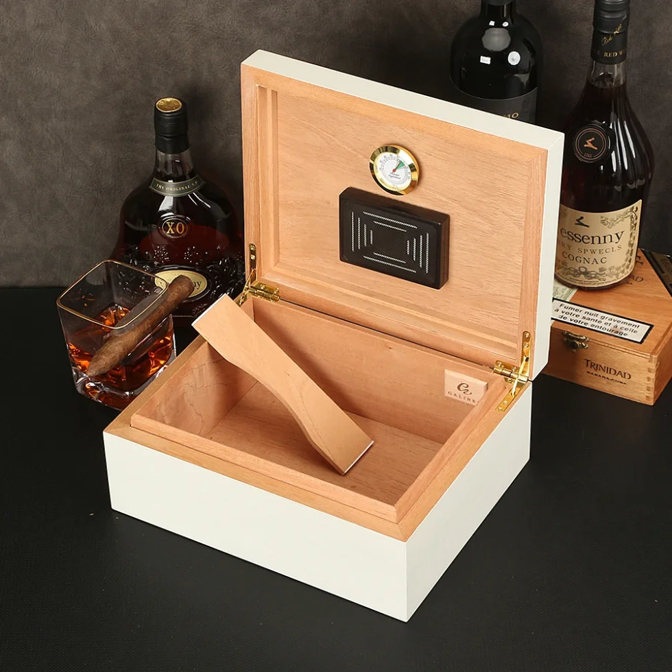 cigar humidor with humidifier