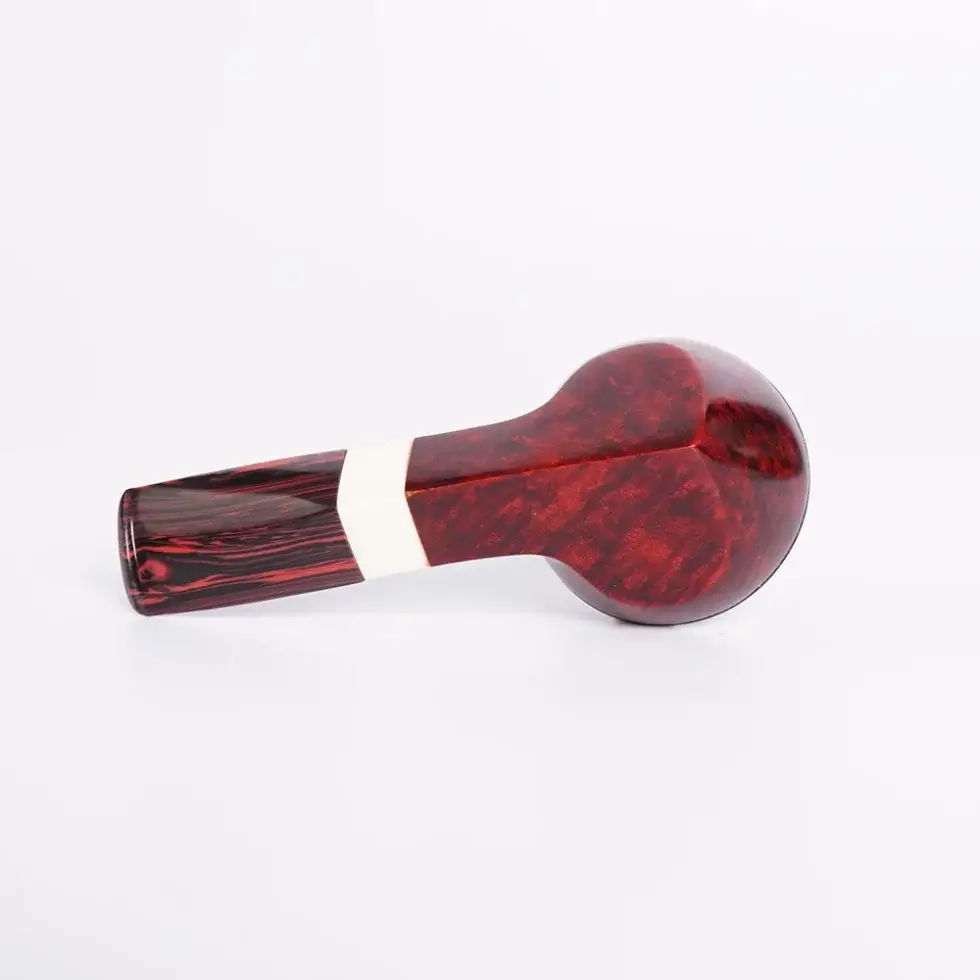 Red Mini Portable Bulldog Pipe