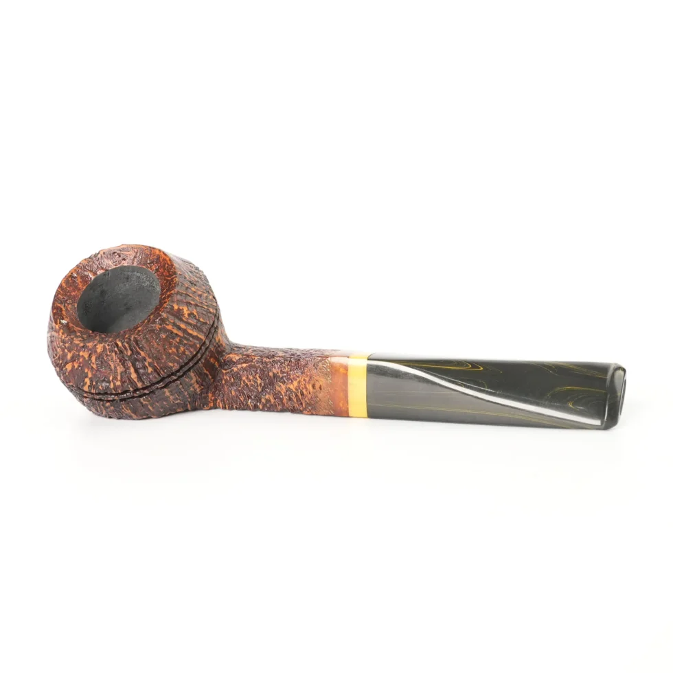 Sandblasted Straight Bulldog Pipe