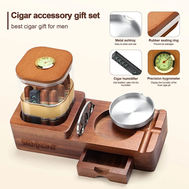 Cigar Jar Combo