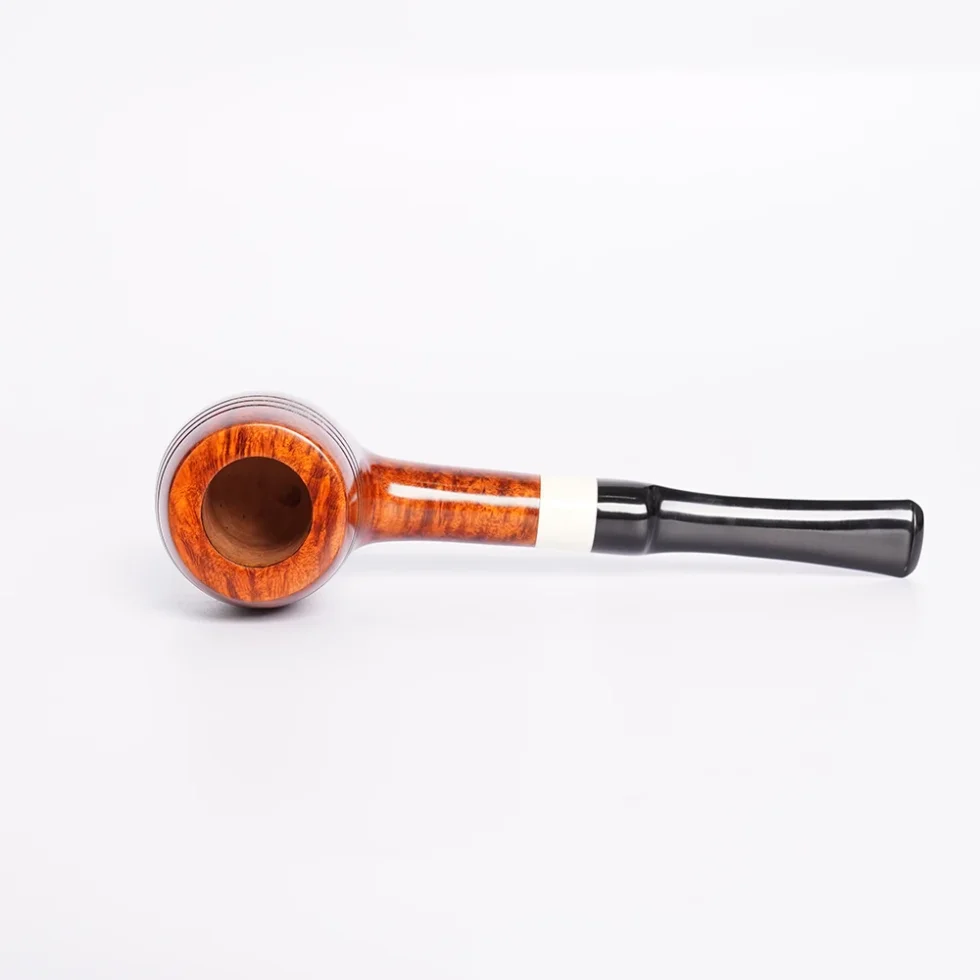 straight stem tobacco pipe