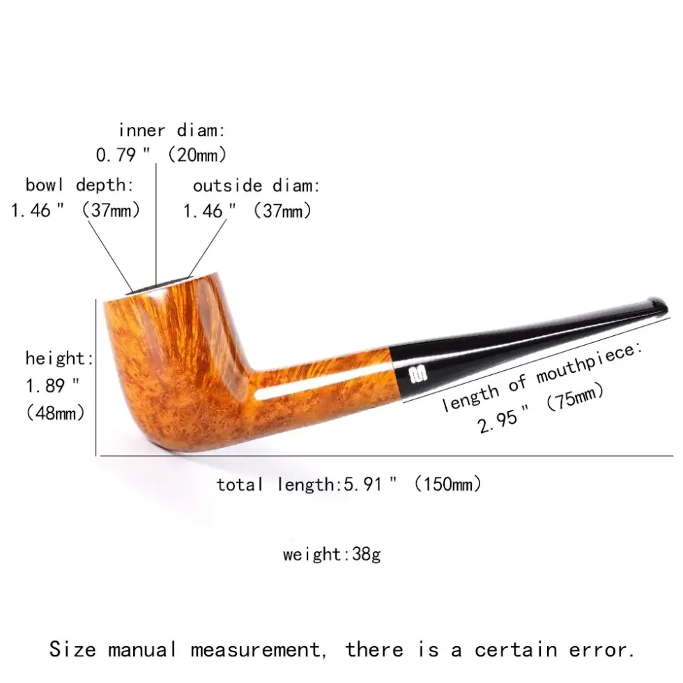 imported briar pipe