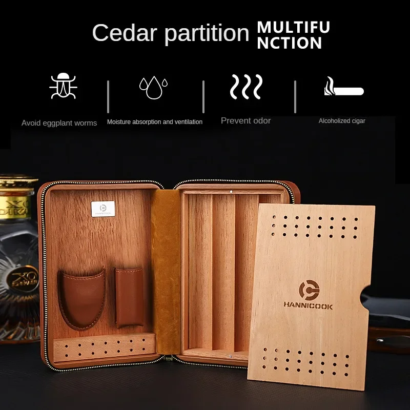 Spanish Cedar Luxury Cigar Humidor