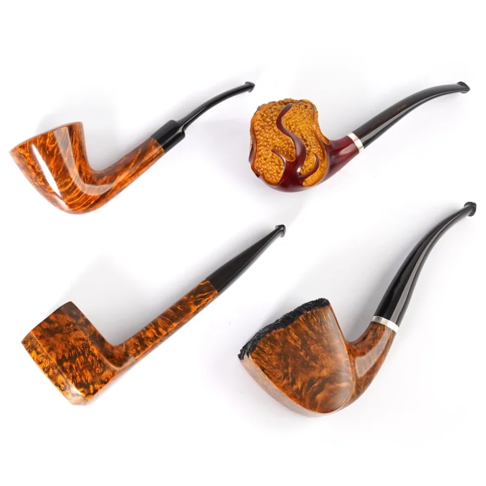 Wholesale Imported Handmade Briar Wood Pipe