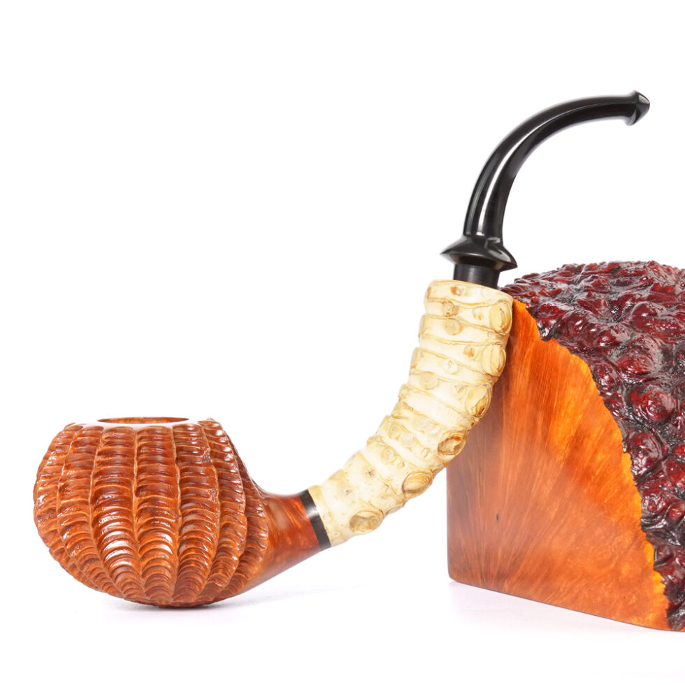 Unique Italian Briar Pipe