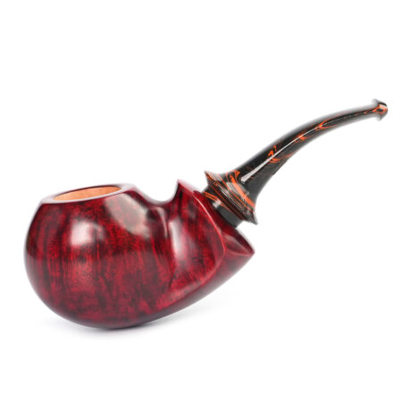 Handmade Briar Blowfish Pipe