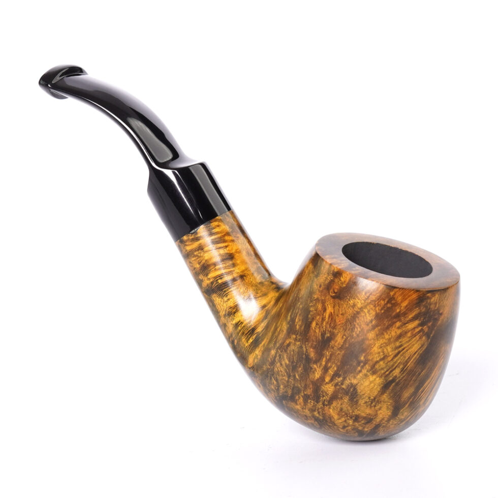 Mini Bent Wooden Tobacco Pipe